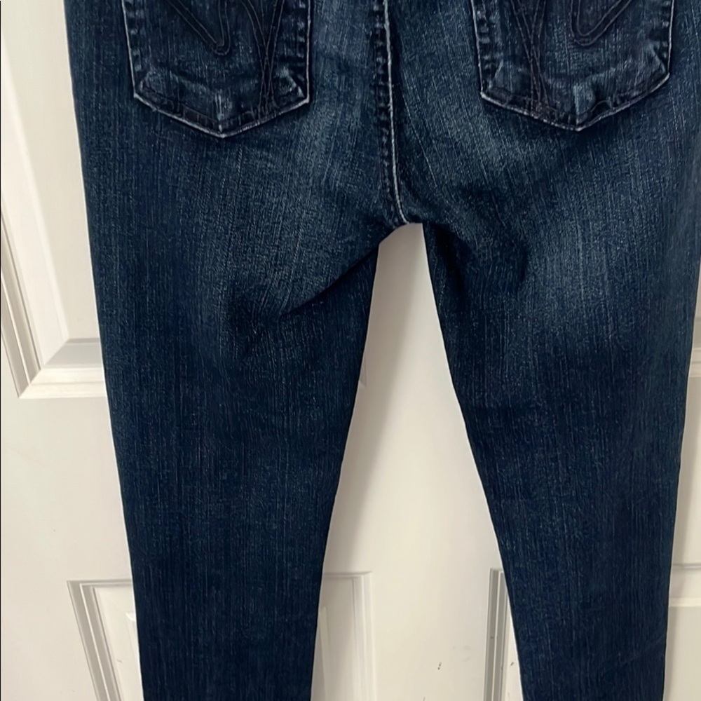 Citizens Of Humanity Blue Skinny Jeans size  8 avedon click skinny leg jeans - Picture 13 of 14